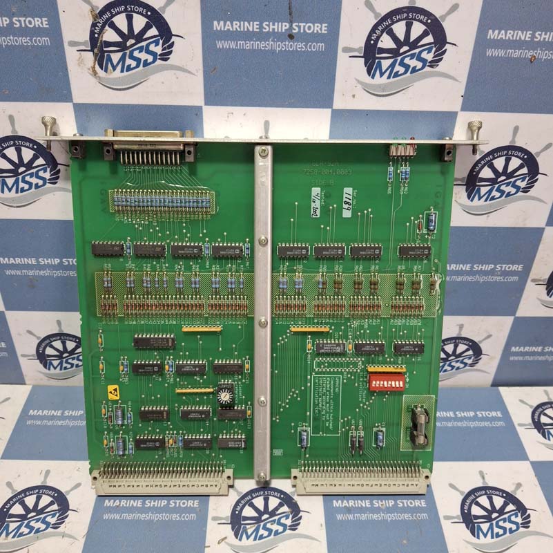 KONGSBERG AUTRONICA GLR-92A 7258-004.0003 INTERFACE BOARD-2 KONGSBERG AUTRONICA GLR-92A 7258-004.0003 INTERFACE BOARD