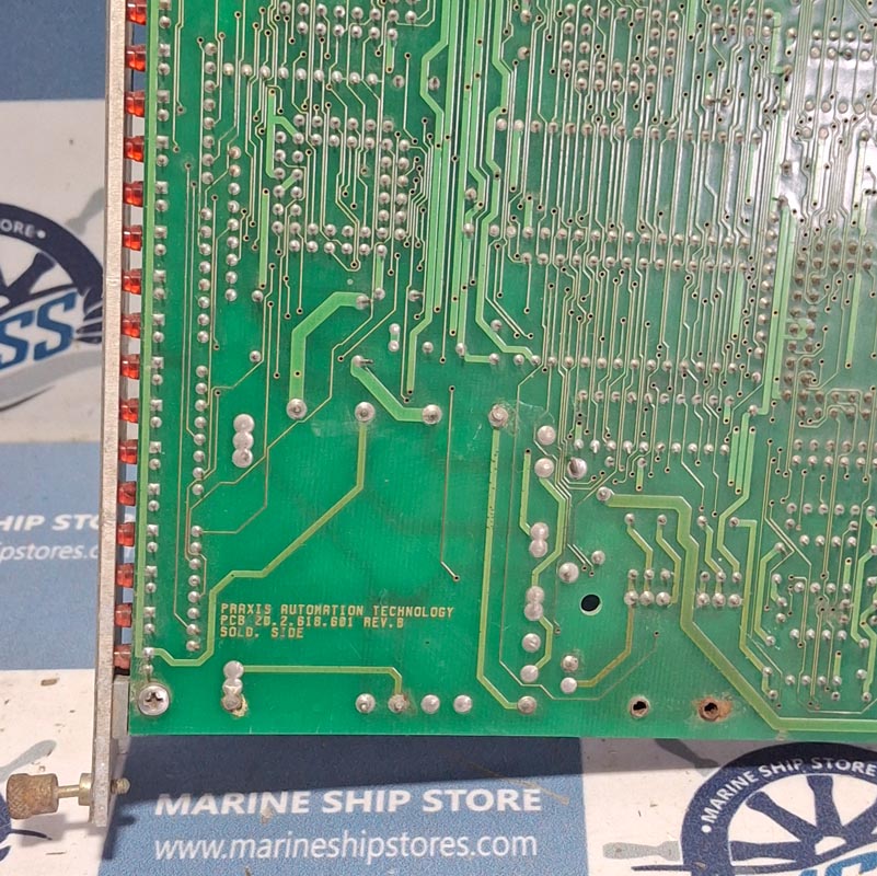 PRAXIS AUTOMATION TECHNOLOGY 20.2.618.601 REV.B PCB CARD