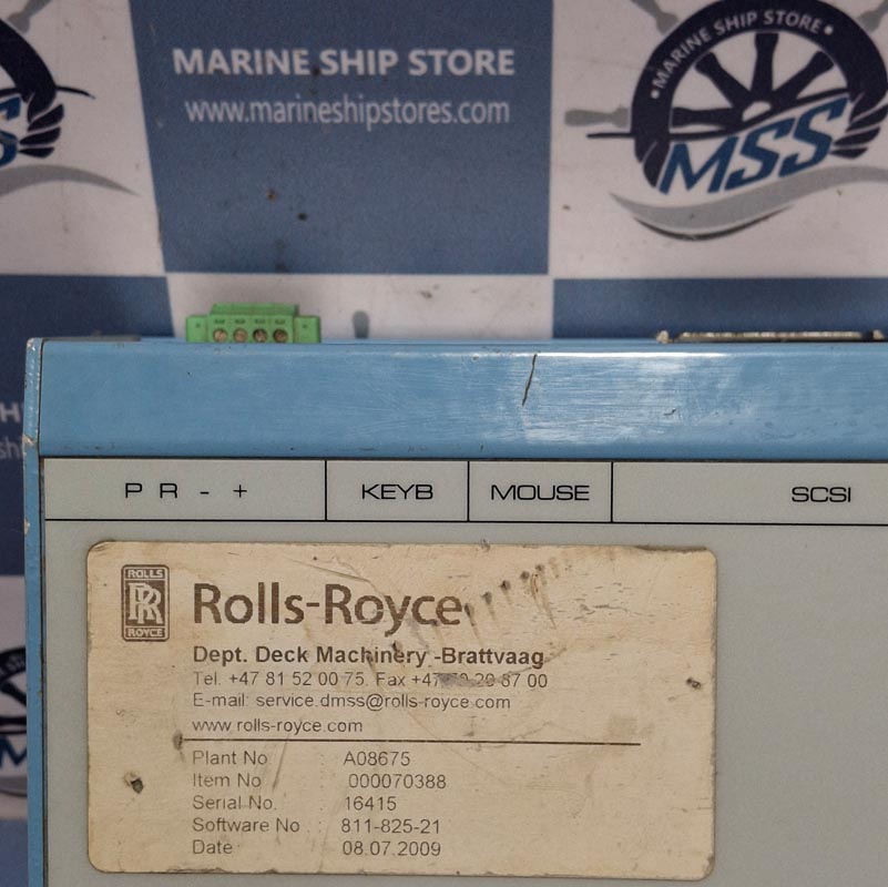ROLLS-ROYCE MARINE PIP6-1 A08675 DYNAMIC POSITIONING SYSTEMS