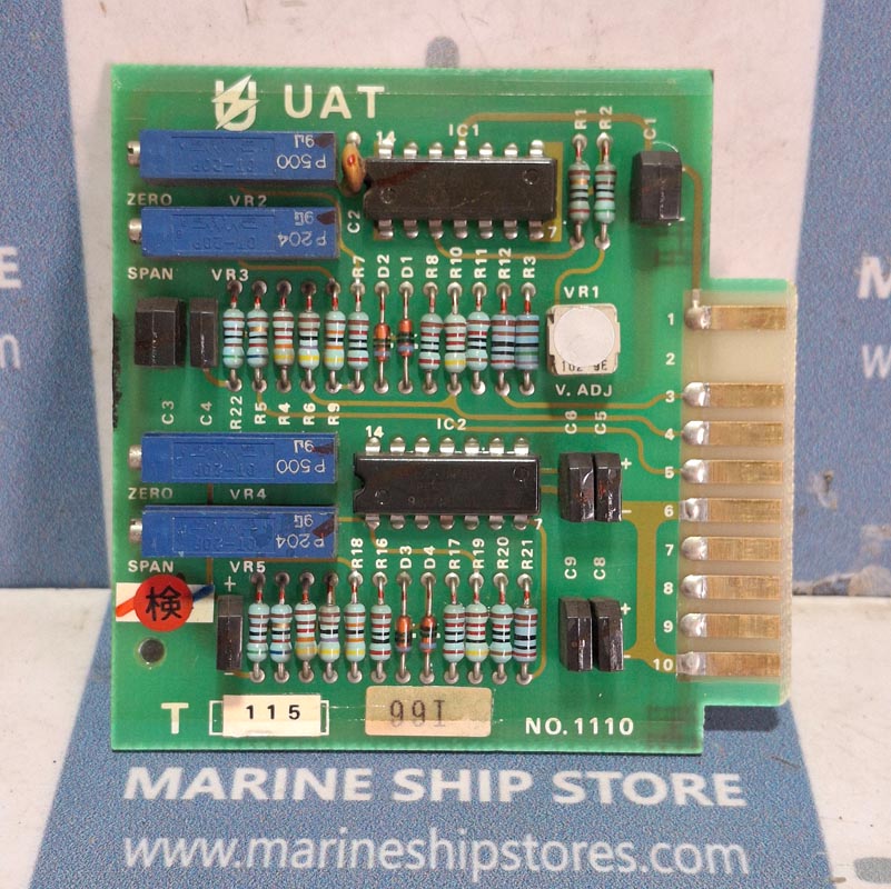 UZUSHIO ELECTRIC UAT T115 1110 PCB CARD-1 UZUSHIO ELECTRIC UAT T115 1110 PCB CARD