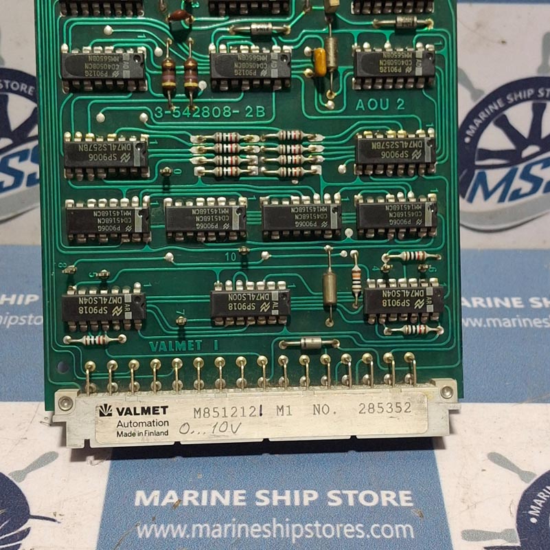 VALMET AUTOMATION AOU-2 3-542808-2B M851212 PCB CARD