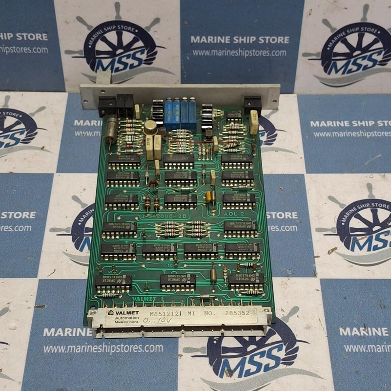 VALMET AUTOMATION AOU-2 3-542808-2B M851212 PCB CARD