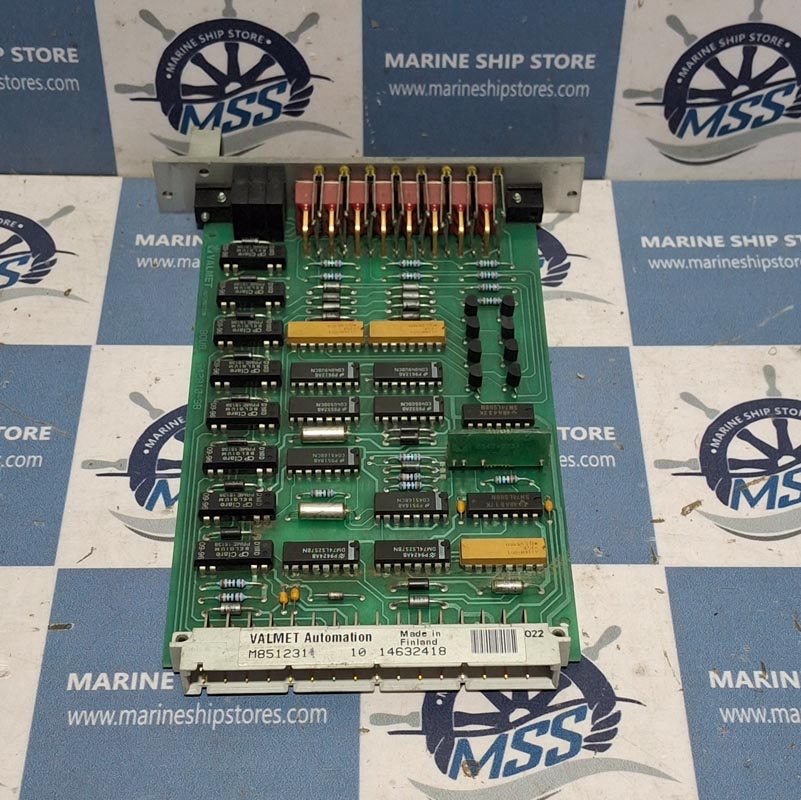 VALMET AUTOMATION BIU-8A 542810-9B M851231 PCB CARD-4 VALMET AUTOMATION BIU-8A 542810-9B M851231 PCB CARD