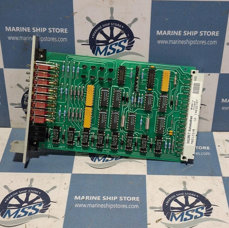 VALMET AUTOMATION BOU-8A 542810-9B M851231 PCB CARD-3 VALMET AUTOMATION BOU-8A 542810-9B M851231 PCB CARD