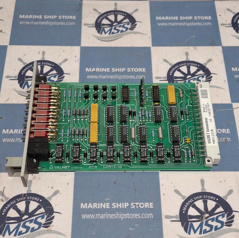 VALMET AUTOMATION BOU-8A 542810-9B M851231 PCB CARD-6 VALMET AUTOMATION BOU-8A 542810-9B M851231 PCB CARD