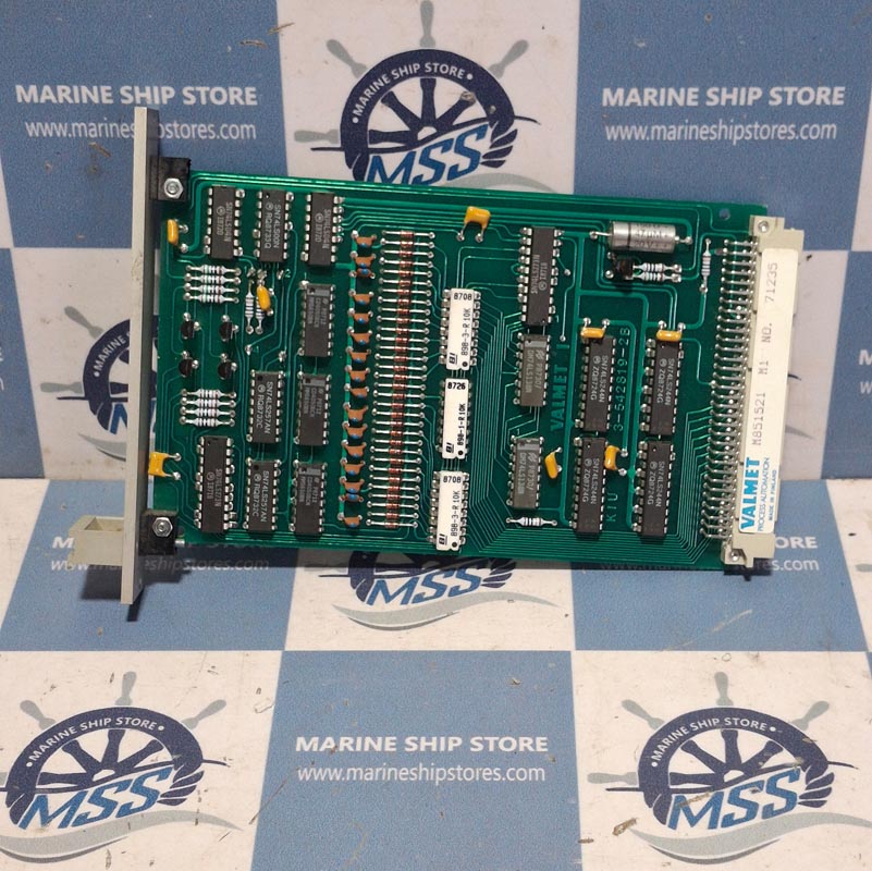 VALMET AUTOMATION KIU 3-542819-2B M851521 PCB CARD-1 VALMET AUTOMATION KIU 3-542819-2B M851521 PCB CARD