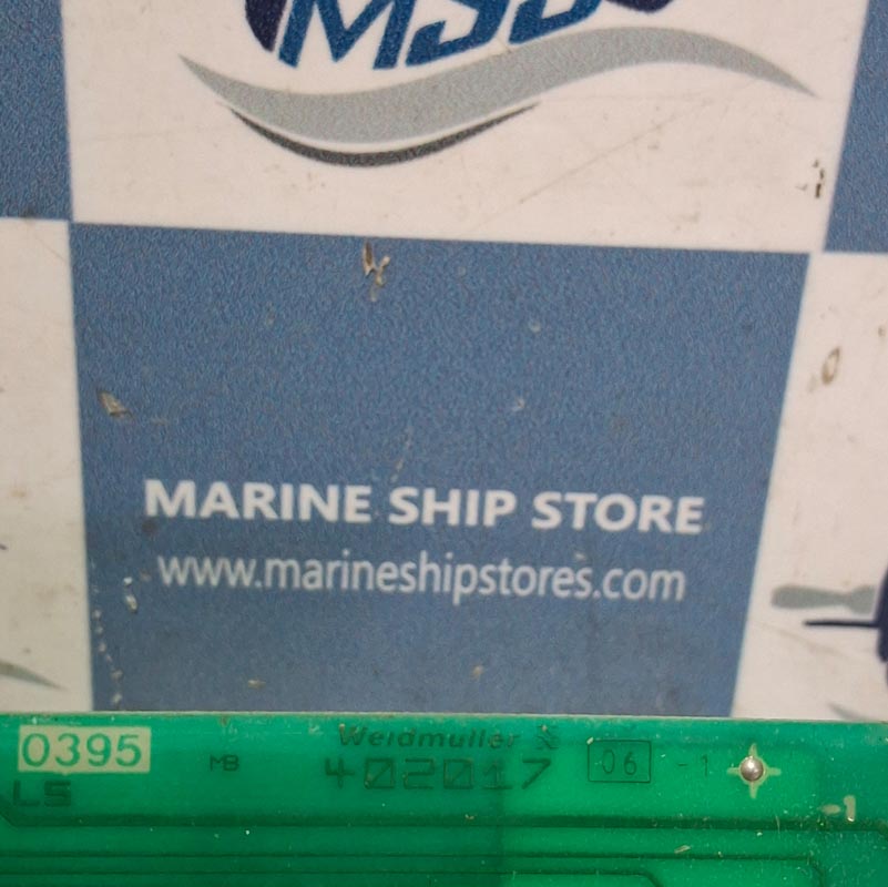 WEIDMULLER 402017 06-1 TERMINAL BLOCK BOARD-2 copy WEIDMULLER 402017 06-1 TERMINAL BLOCK BOARD