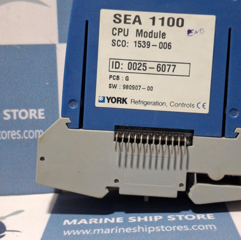 YORK SABROE SEA-1100 1539-006 CPU MODULE