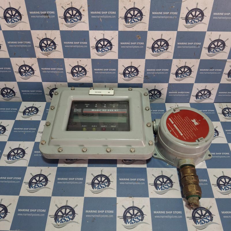 DETCON RD-64X-N7 957-XRD640-000-020 REMOTE DISPLAY-GAS SENSOR