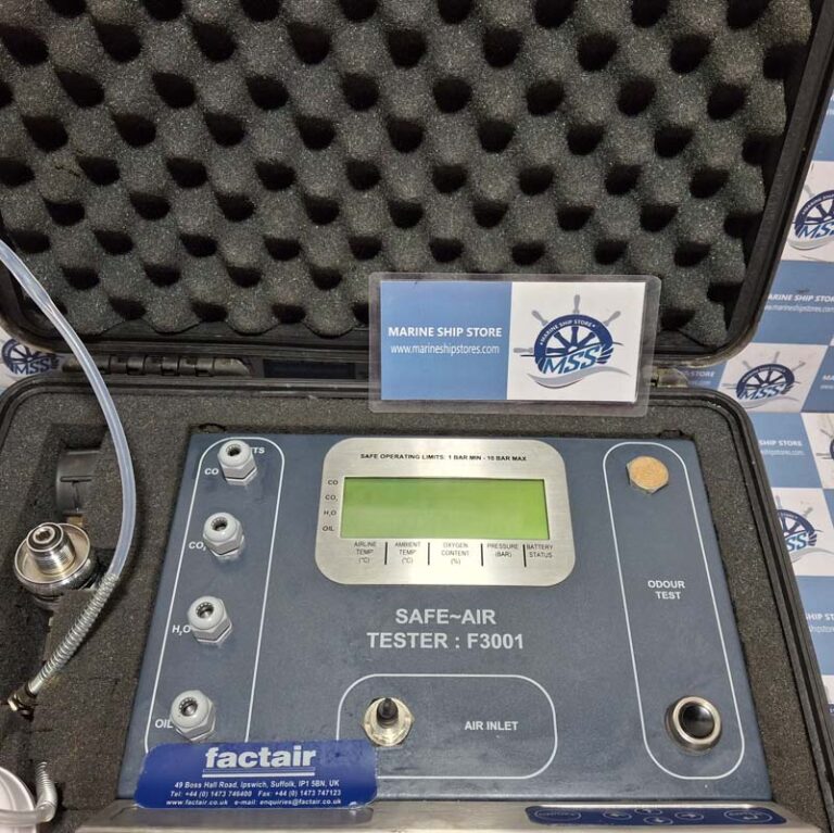 FACTAIR F3001 SAFE-AIR TESTER EQUIPMENT WITH BOX - Marine Ship Store