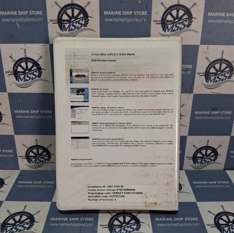 HERNIS SCAN SYSTEMS AS HERNIS HAKI CONTROL INTERFACE LICENSE COMPLETE SYSTEM AVAILABLE