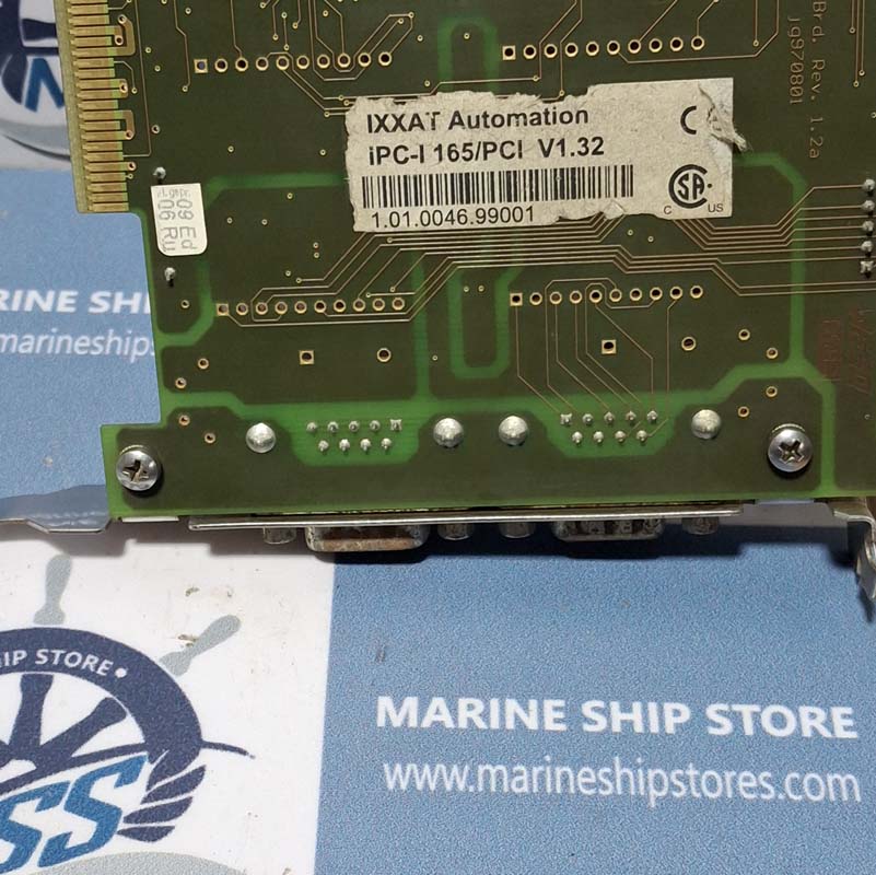 IXXAT AUTOMATION IPC-I 165-PCI REV-1.2 V1.32 PCB CARD