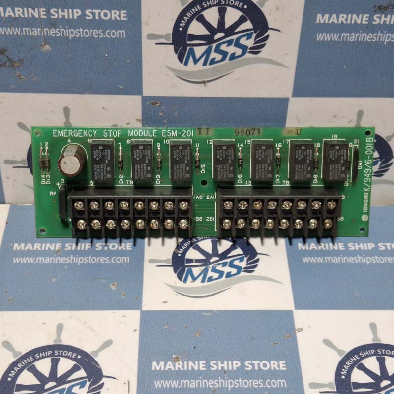 TERASAKI ESM-201 K-949-6-001B EMERGENCY STOP MODULE