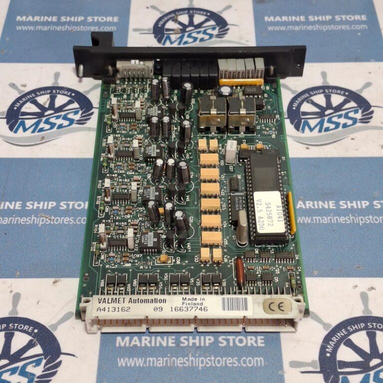 VALMET AUTOMATION AIU 41 A413162 ANALOG INPUT MODULE - Marine Ship Store