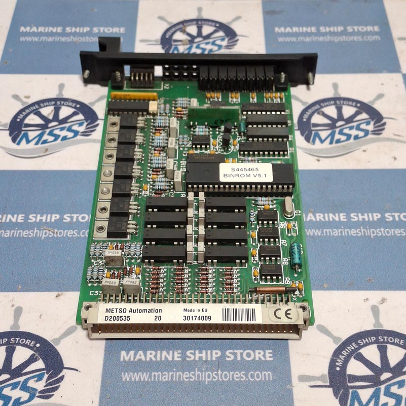 VALMET AUTOMATION BOU8 D200535 BINARY INPUT MODULE