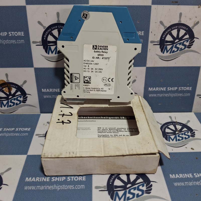 ZANDER AACHEN SR3D 472272 SAFETY RELAY