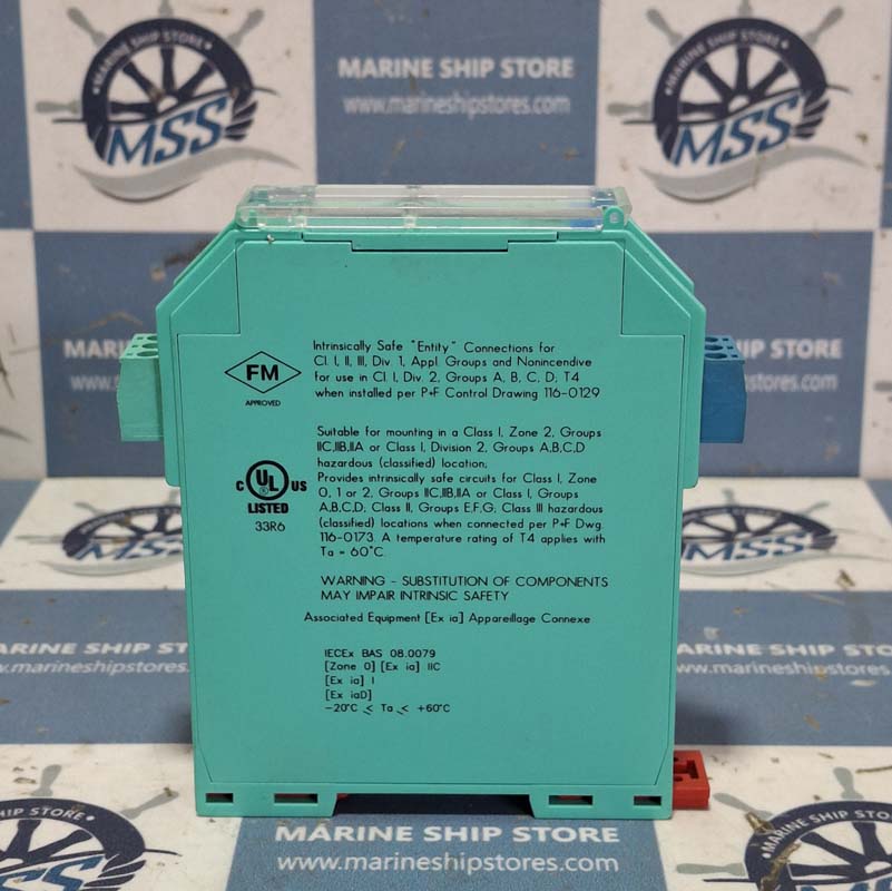 PEPPERL+FUCHS KFD0-CS-EX1.54 107496 REPEATER BARRIER MODULE