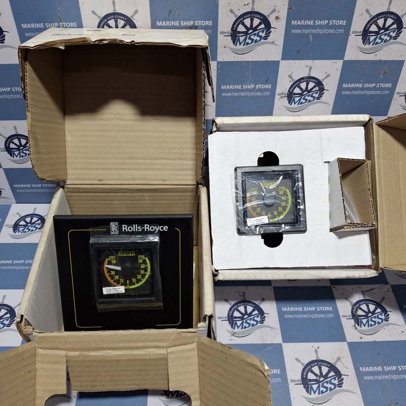 DEIF ROLLS-ROYCE XL72 RPM 5880-PC1029 RUDDER ANGLE INDICATOR DEP. STEERING GEAR