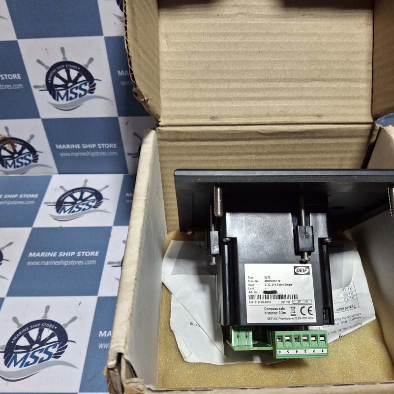 DEIF ROLLS-ROYCE XL72 RPM 5880-PC1029 RUDDER ANGLE INDICATOR DEP. STEERING GEAR