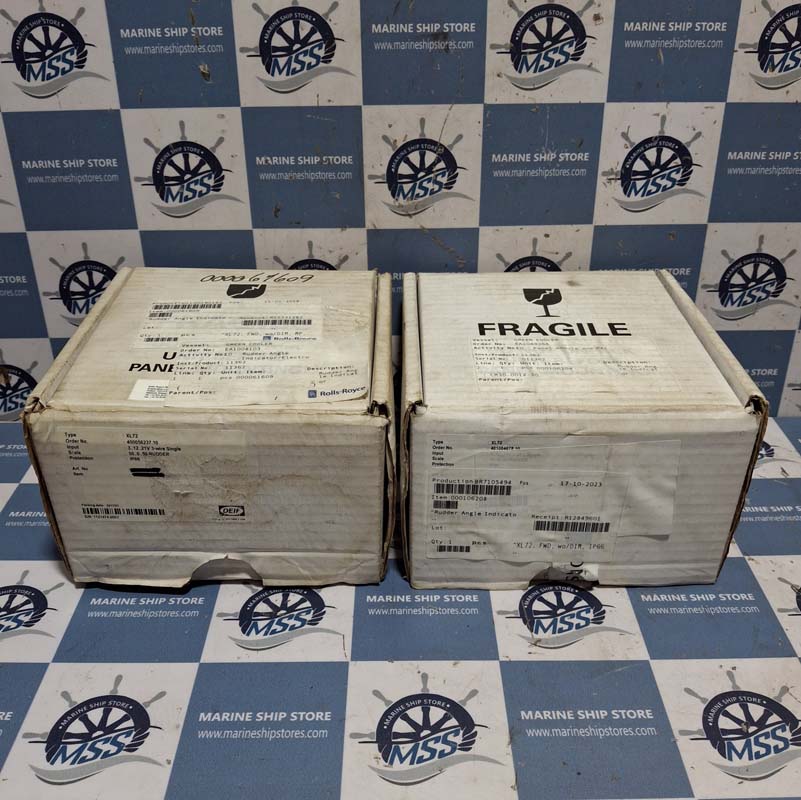 DEIF ROLLS-ROYCE XL72 RPM 5880-PC1029 RUDDER ANGLE INDICATOR DEP. STEERING GEAR