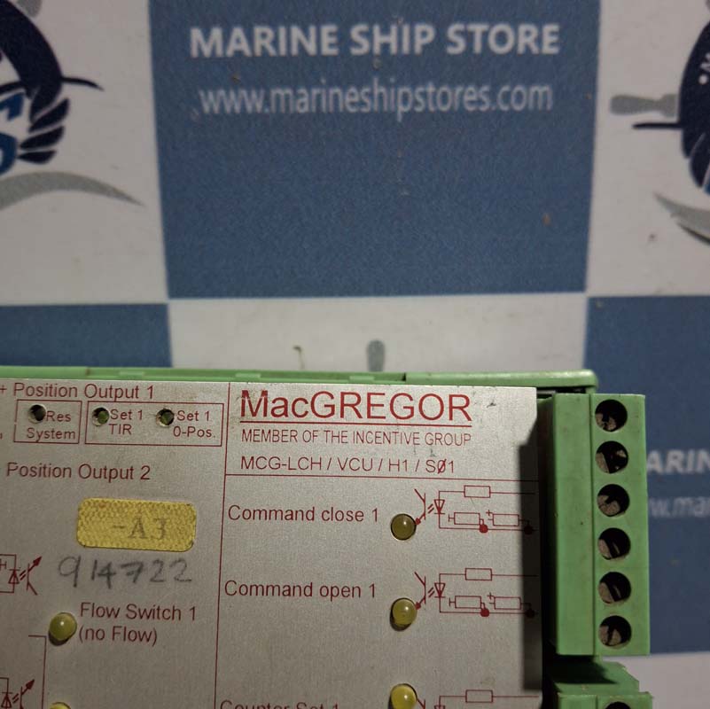 MACGREGOR MCG-LCH VCU-H1-S01 PCB MODULE