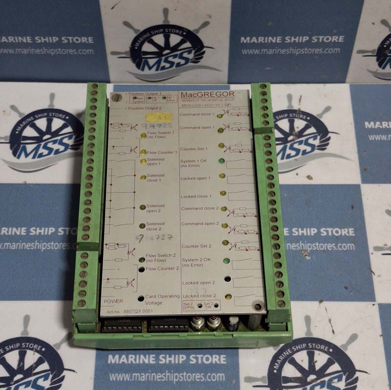 MACGREGOR MCG-LCH VCU-H1-S01 PCB MODULE