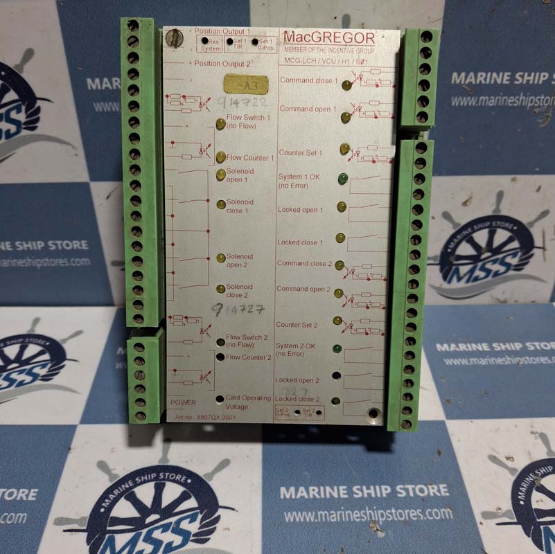 MACGREGOR MCG-LCH VCU-H1-S01 PCB MODULE