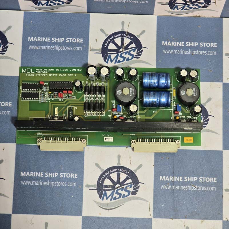 MDL MEASUREMENT DEVICES FBL92 STEPPER ORIVE CARD REV-A
