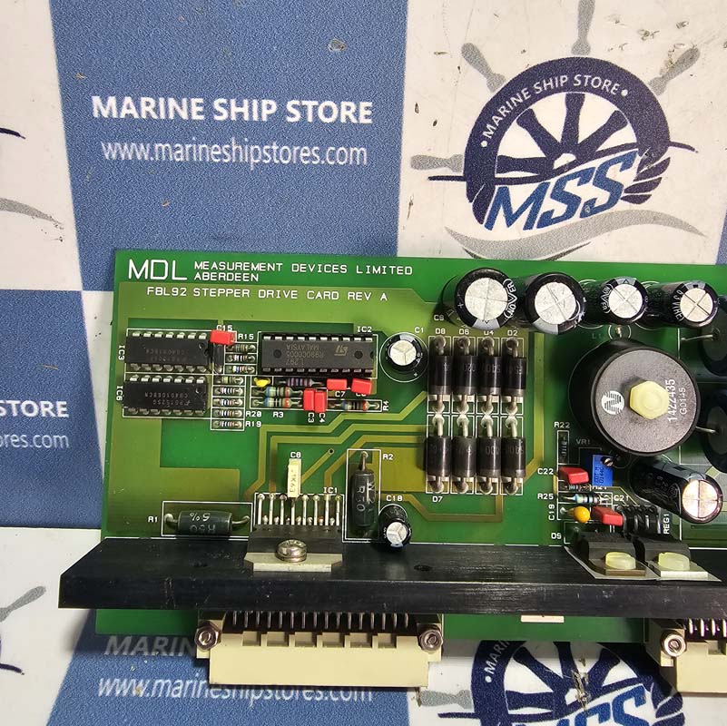 MDL MEASUREMENT DEVICES FBL92 STEPPER ORIVE CARD REV-A