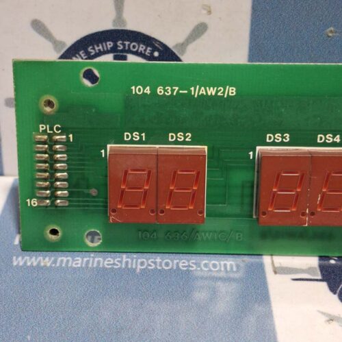 SASAKURA BABCOCK 104 637-1-AW2-B ODME PCB CARD