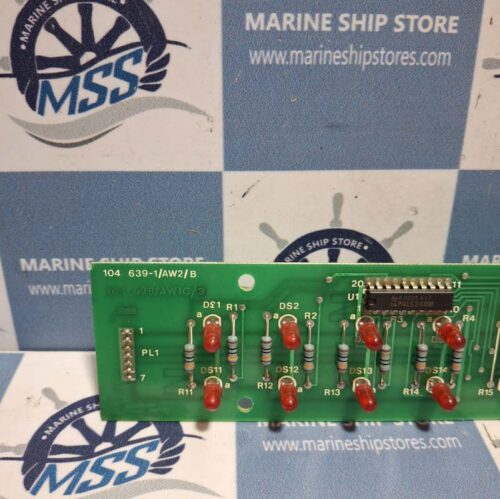SASAKURA BABCOCK 104 639-1-AW2-B ODME PCB CARD