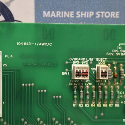 SASAKURA BABCOCK 104 643-1-AW2-C ODME PCB CARD