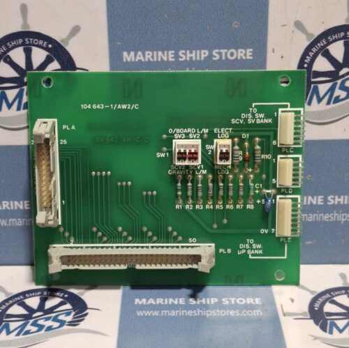 SASAKURA BABCOCK 104 643-1-AW2-C ODME PCB CARD
