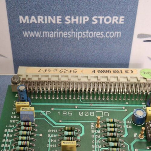 ELCO CP-195-008-B POWER SUPPLY RACK PCB CARD