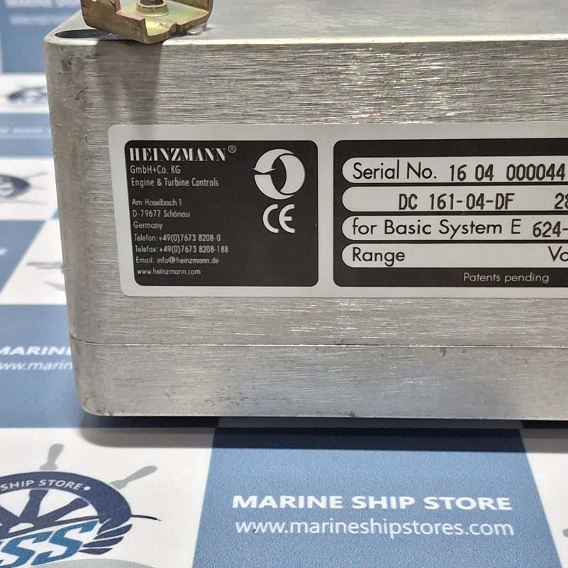 HEINZMANN DC 161-04-DF ENGINE AND TURBINE CONTROLS