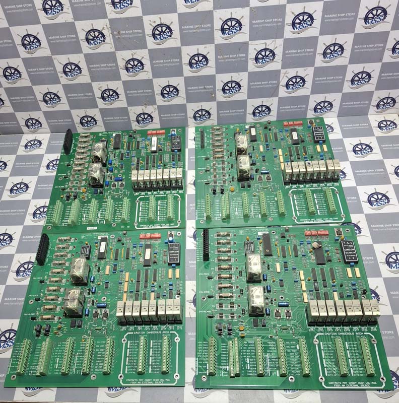 HRP CONTROLS 73.00.0109.00 REV-C TUNNEL THRUSTER BACKPLANE PCB BOARD