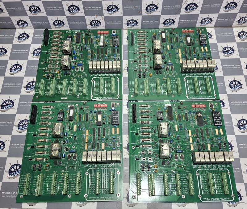 HRP CONTROLS 73.00.0109.00 REV-C TUNNEL THRUSTER BACKPLANE PCB BOARD