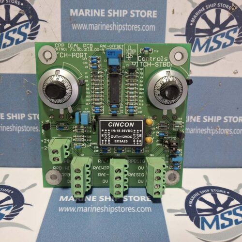 HRP CONTROLS 73.00.0118.00-A CPP DIAL PCB CARD