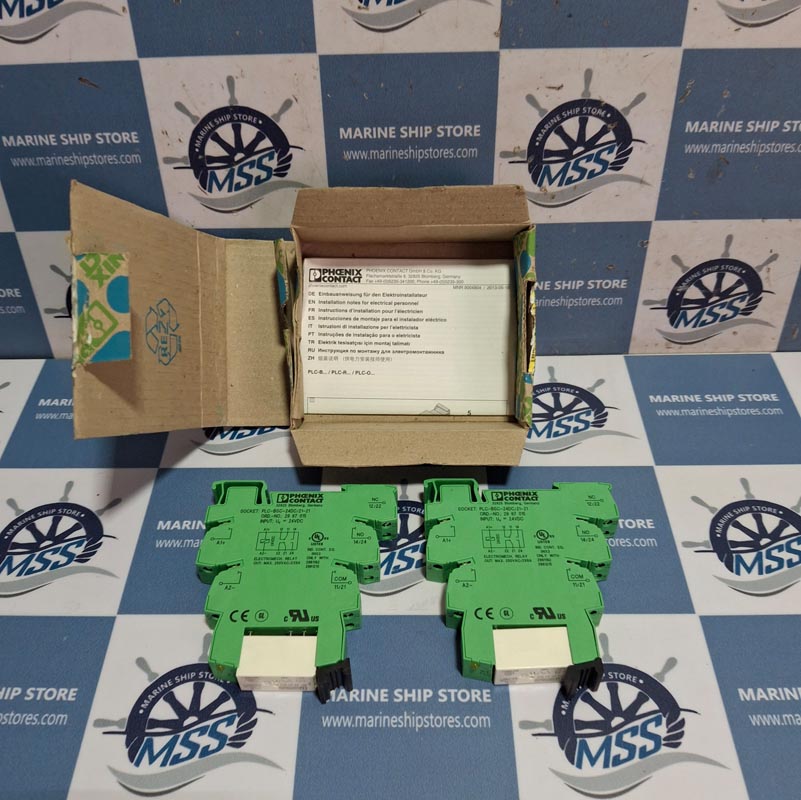 PHOENIX CONTACT 2967015 RELAY WITH SOCKET BASE