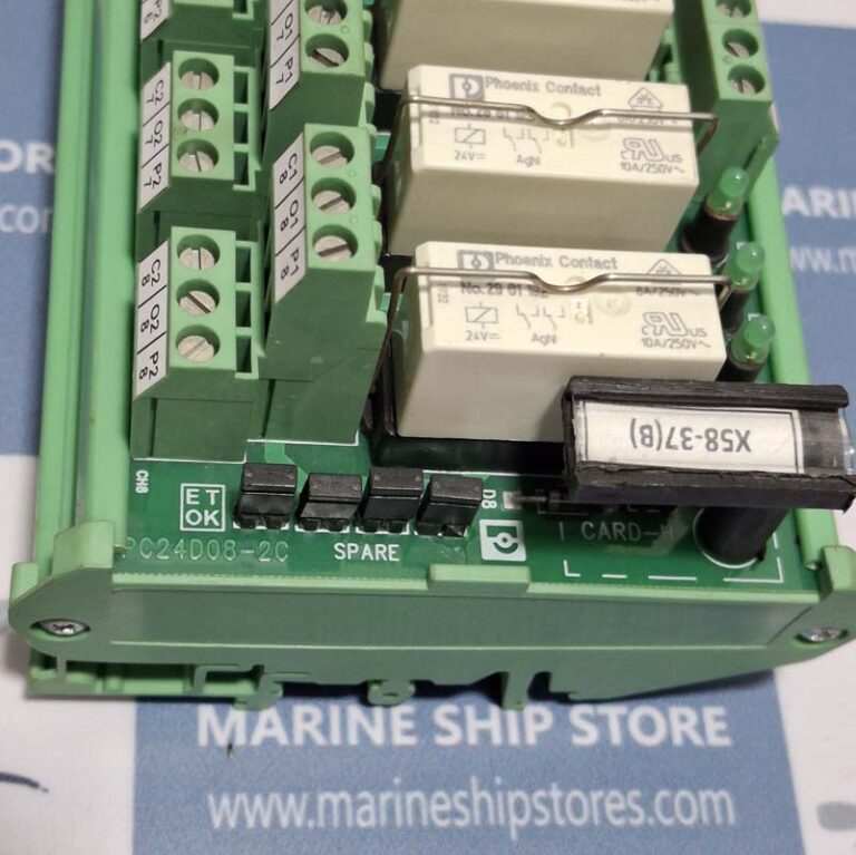 PHOENIX CONTACT PCPL-36 PC24D08-2C RELAY MODULE CARD - Marine Ship Store