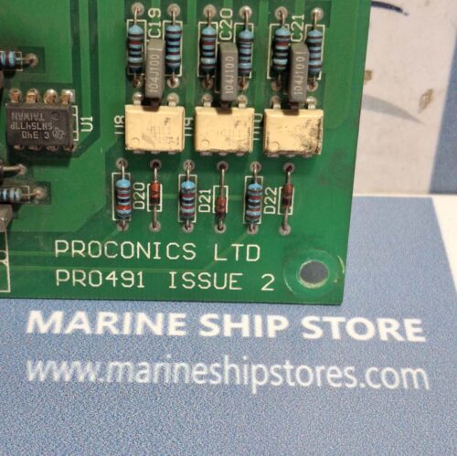 PROCONICS PRO491 ISSUE-2 PCB CARD