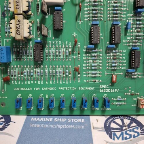 WILSON TAYLOR SPEC-1622C169 CATHODIC PROTECTION CONTROLLER PCB CARD