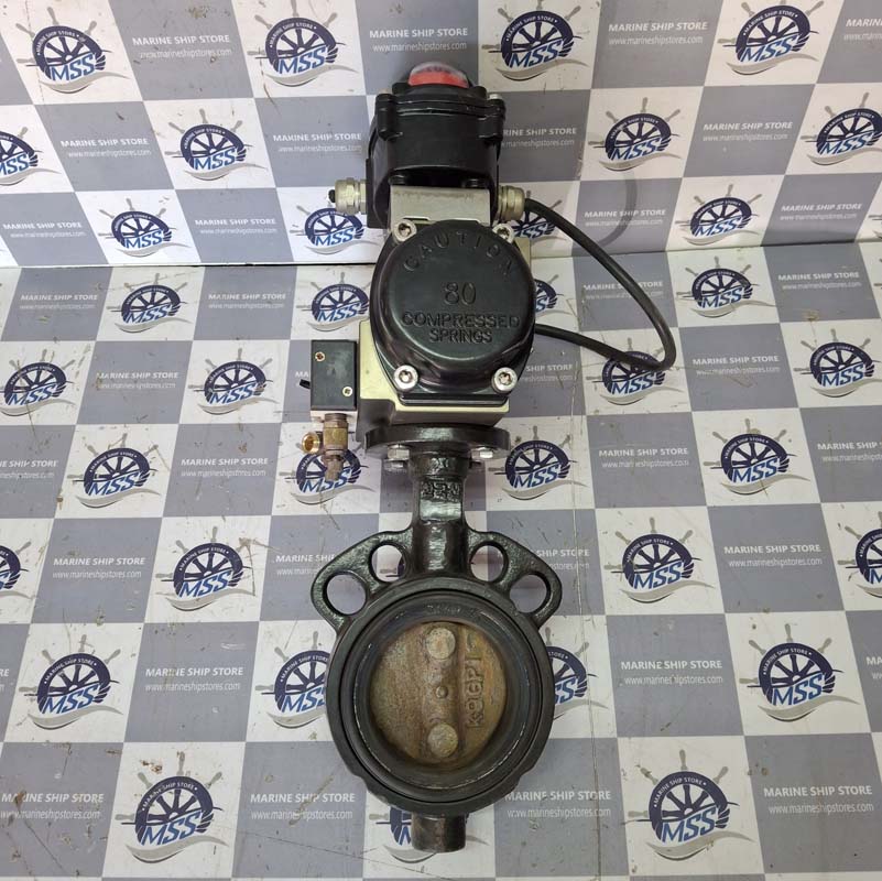 AC-TEC AP-80X90 ITS-100 POSITION MONITORING SWITCH PNEUMATIC ACTUATOR