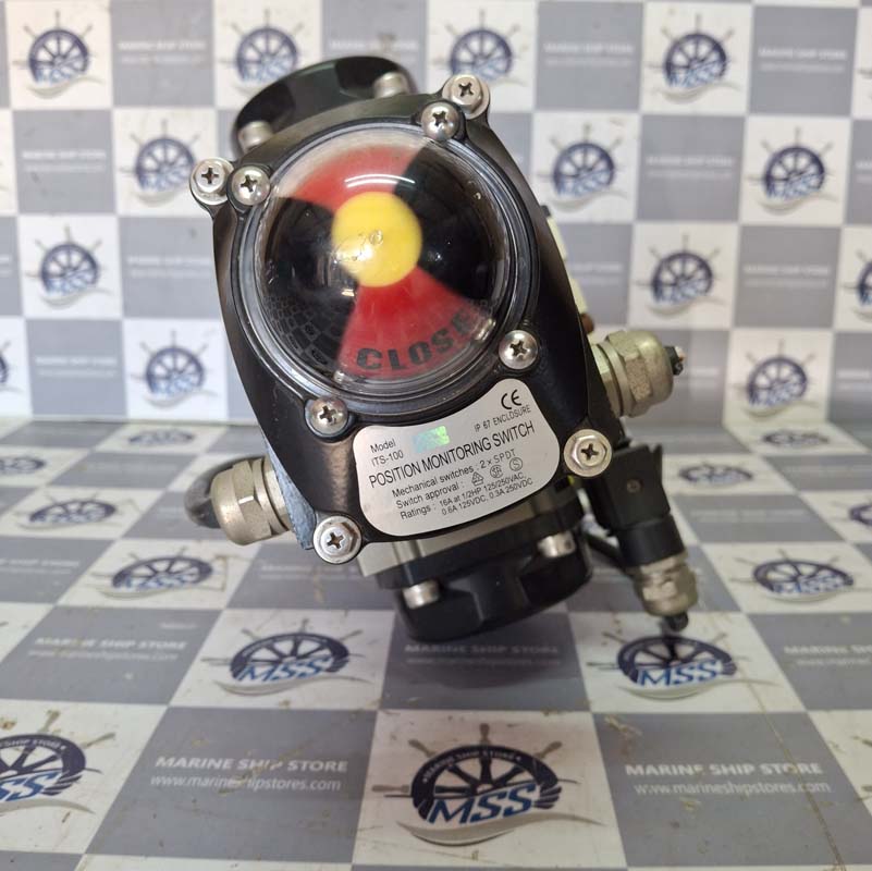AC-TEC AP-80X90 ITS-100 POSITION MONITORING SWITCH PNEUMATIC ACTUATOR