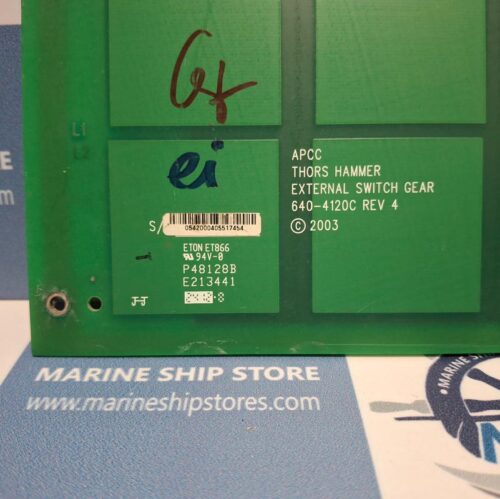 APC 640-4120C REV-4 APCC EXTERNAL SWITCH GEAR BOARD