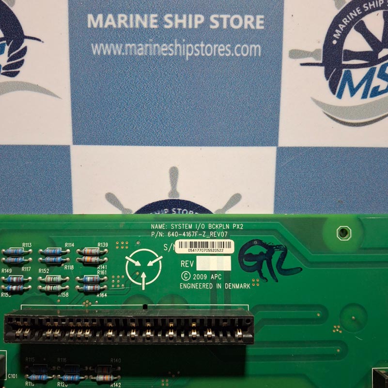 APC 640-4167F-Z REV-07 SYSTEM IO BCKPLN PX2 BOARD