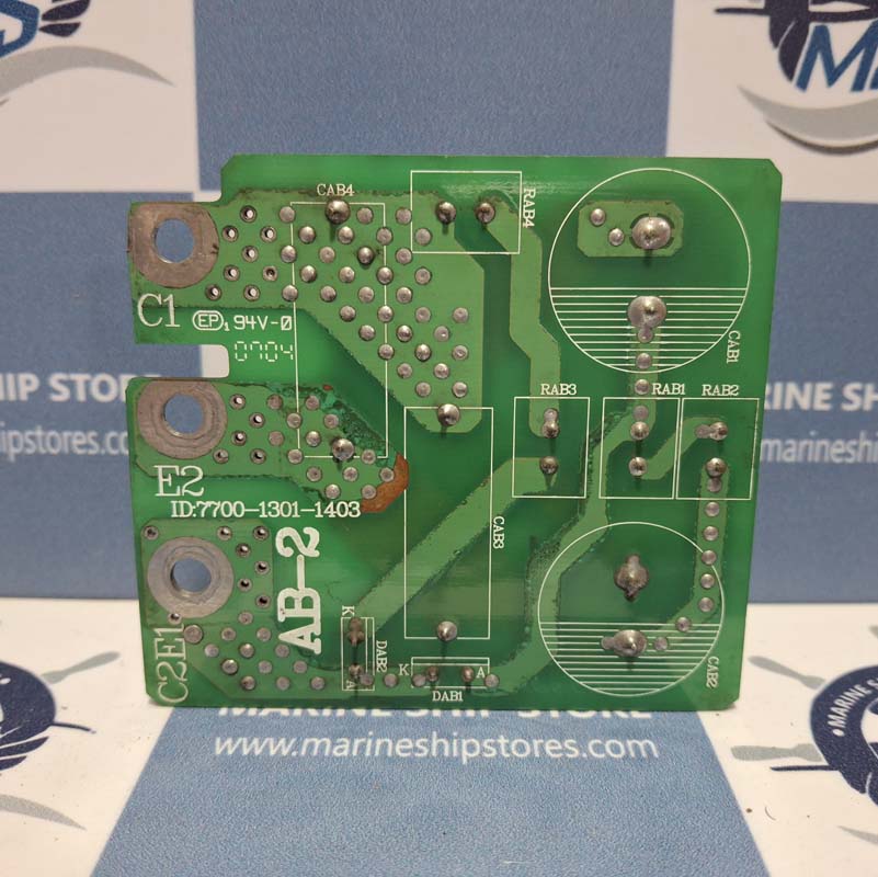 APC AB-2 7700-1301-1403 UPS CAPACITOR BOARD