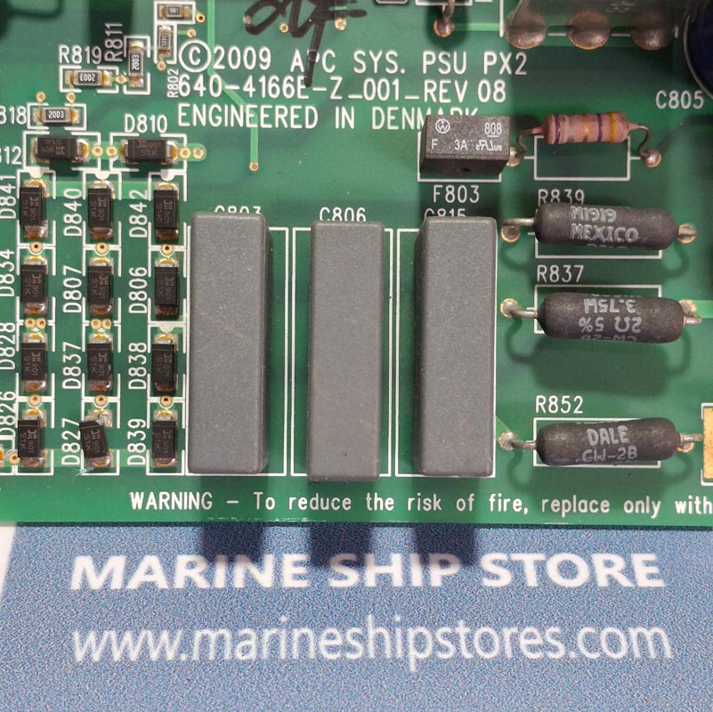 APC SYSTEM 640-4166E-Z-001 REV-08 CIRCUIT BOARD