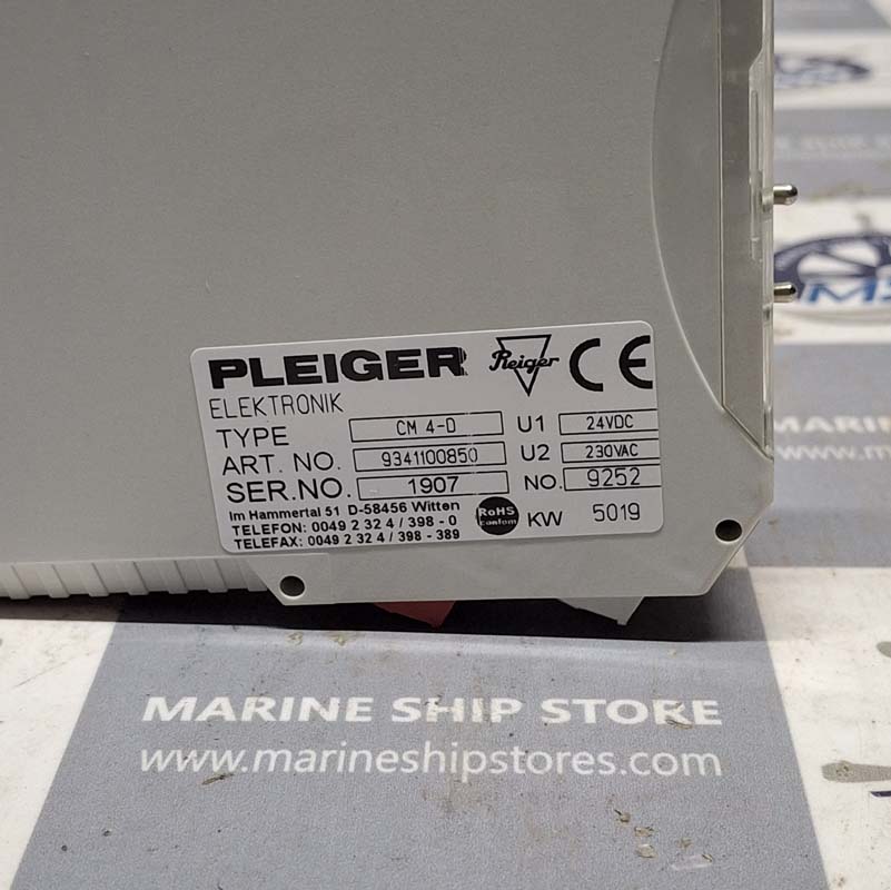 PLEIGER ELEKTRONIK CM4-D CONTROL MODULE