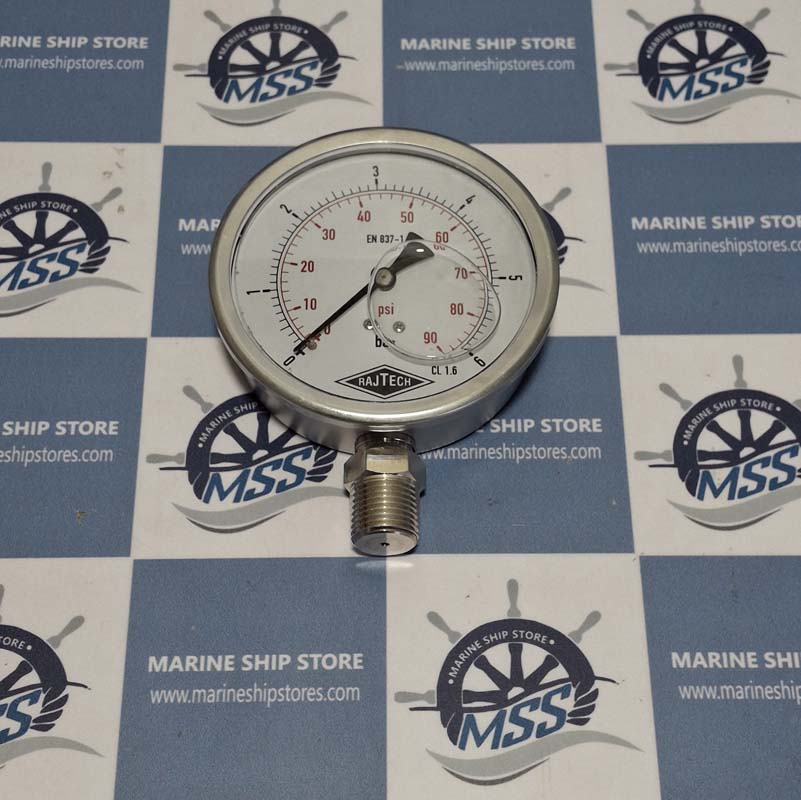 RAJTECH CL 1.6 PRESSURE GAUGE